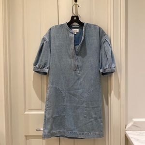 Joie Carline Mini Cotton Dress, size small